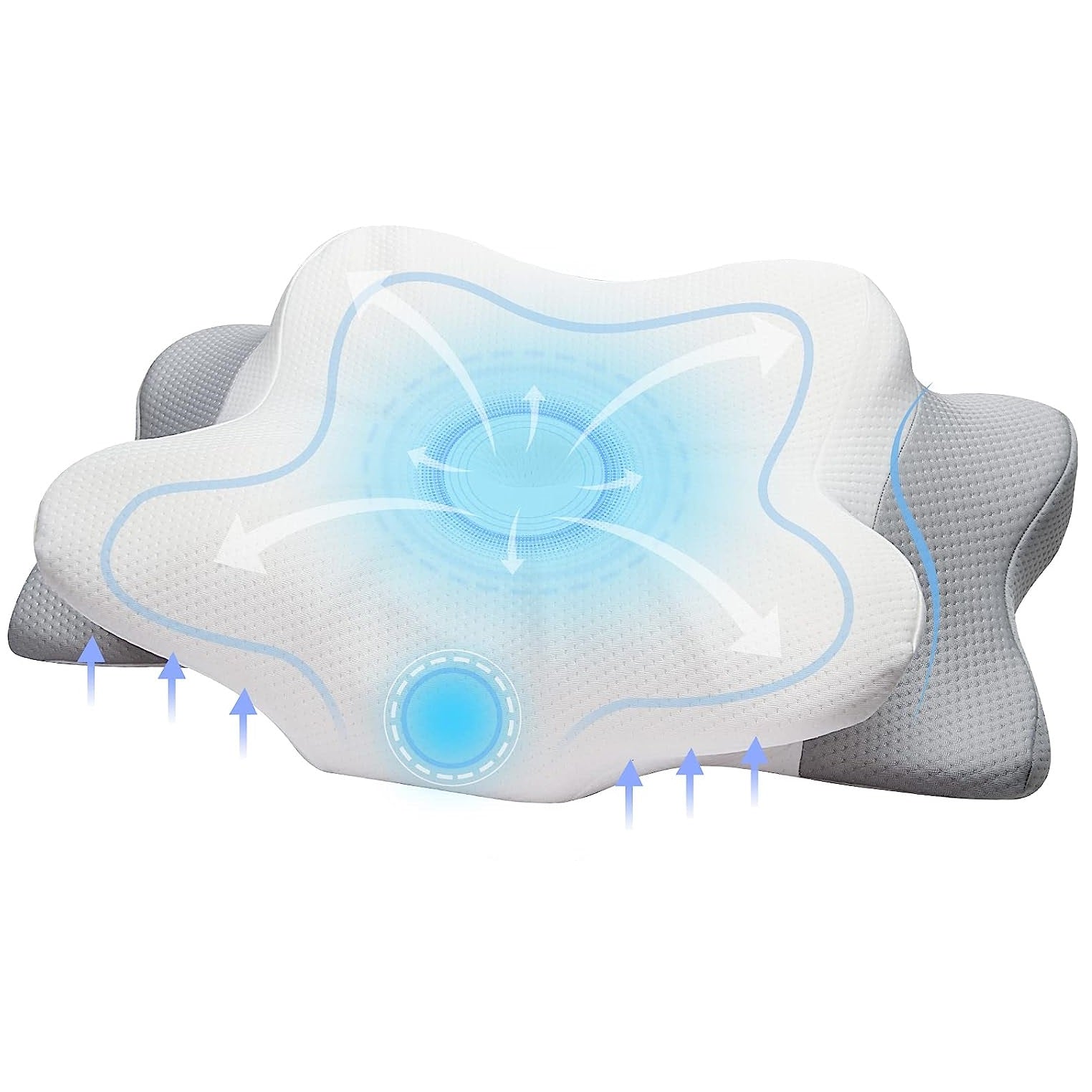 Odorless Orthopedic Memory Foam Pillow