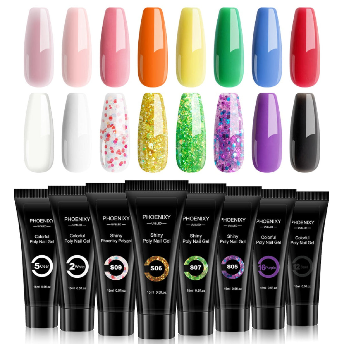 Poly Nail Gel Set