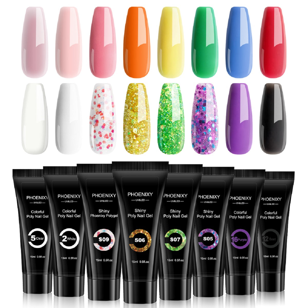 Poly Nail Gel Set