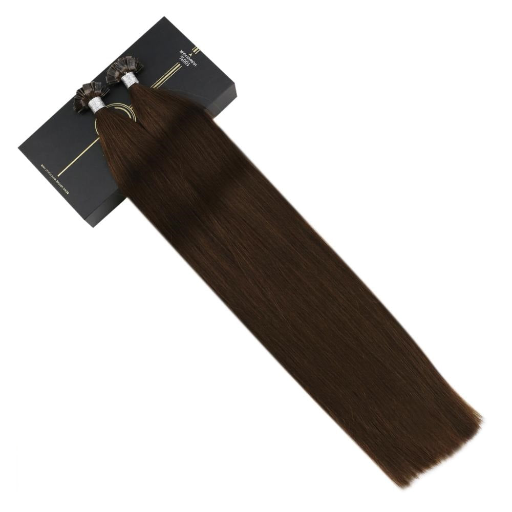 Natural Straight Keratin Hair Extensions