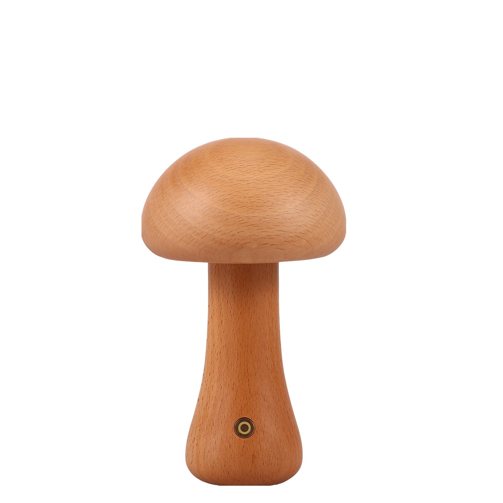 Led Wooden Cute Mushroom Table Lamp