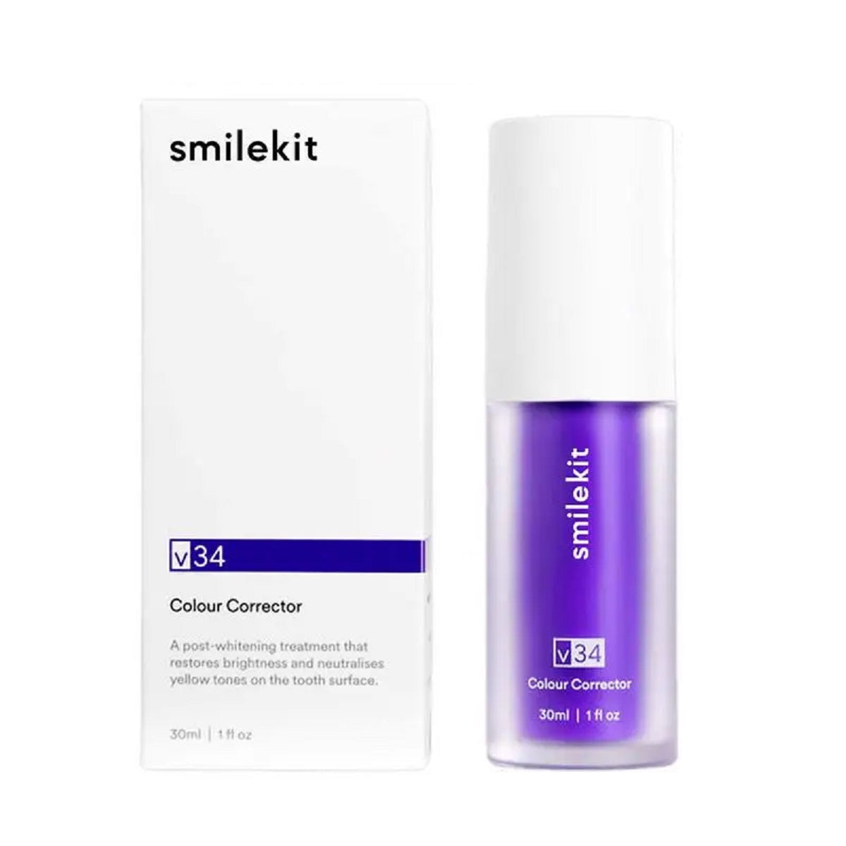 Purple Toothpaste for Teeth Whitening