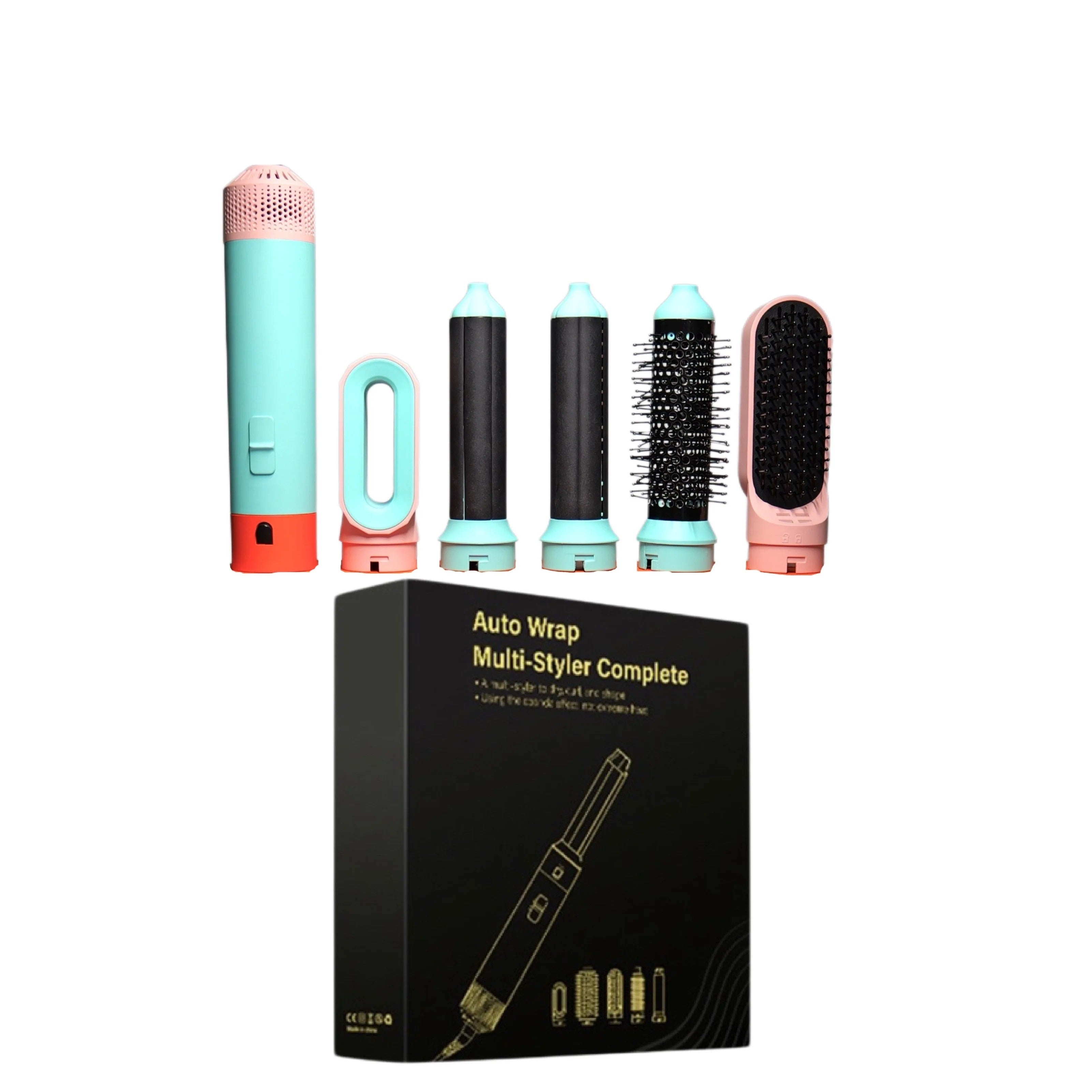 5-in-1 Hair Multi Styler – Hair Dryer with Curling Barrel and Hot Air Brush