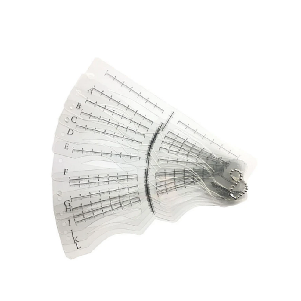 Eyebrow stencil head strap iciCosmetic