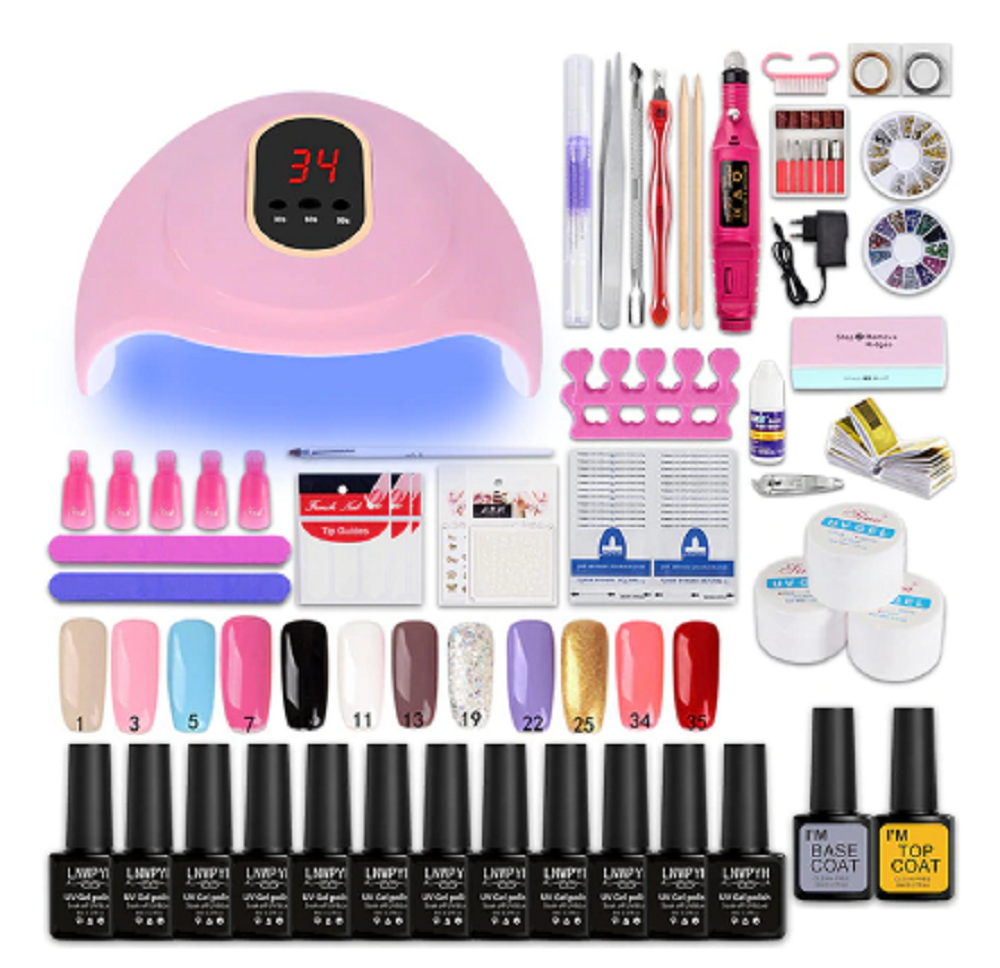 18/12 pcs Nail Gel Polish Kit iciCosmetic