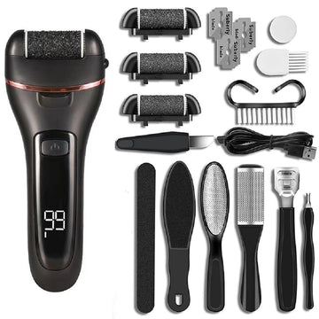Electric Foot File Callus Remover Pedicure Tools Foot Care Kit