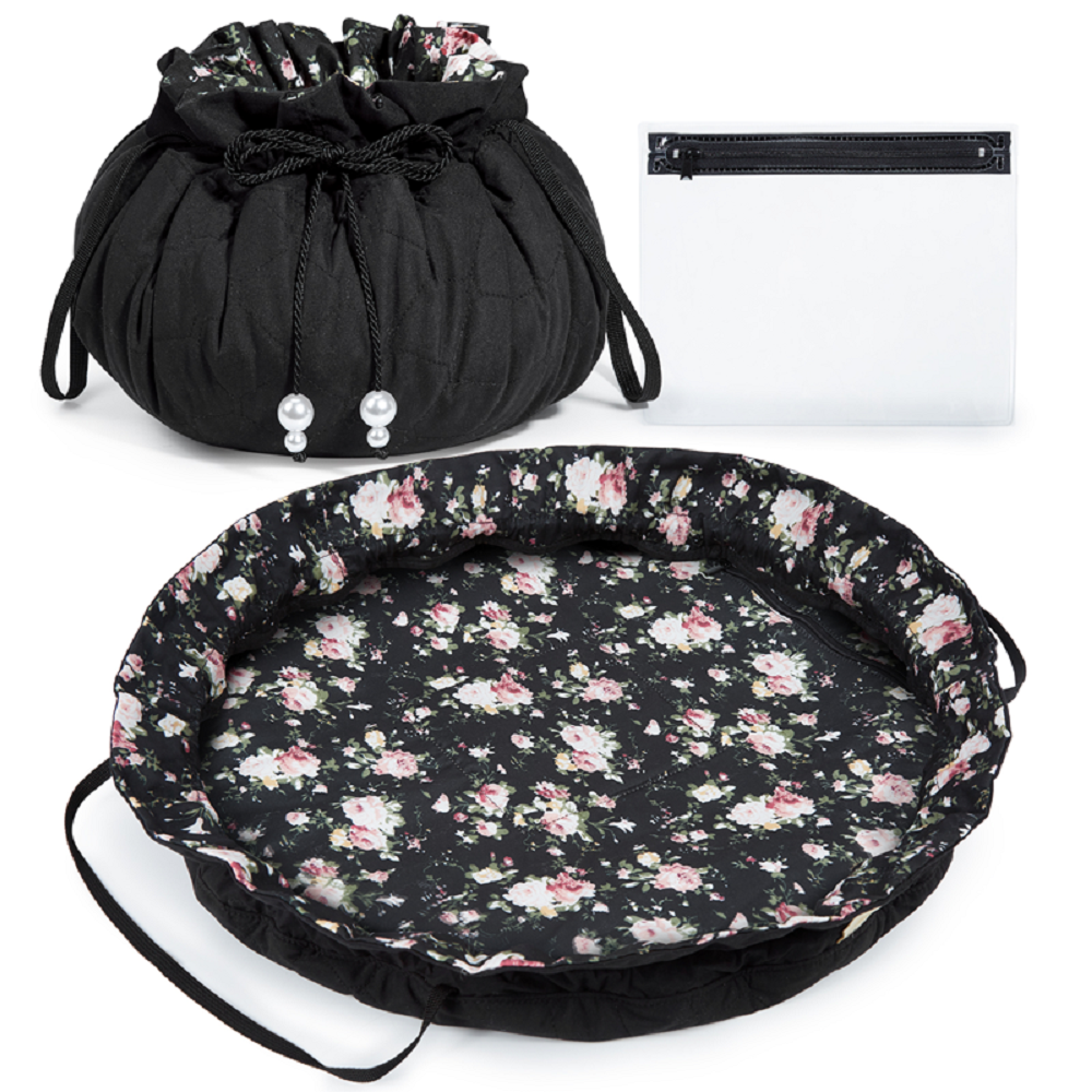 Drawstring Cosmetic & Makeup Bag Organizer