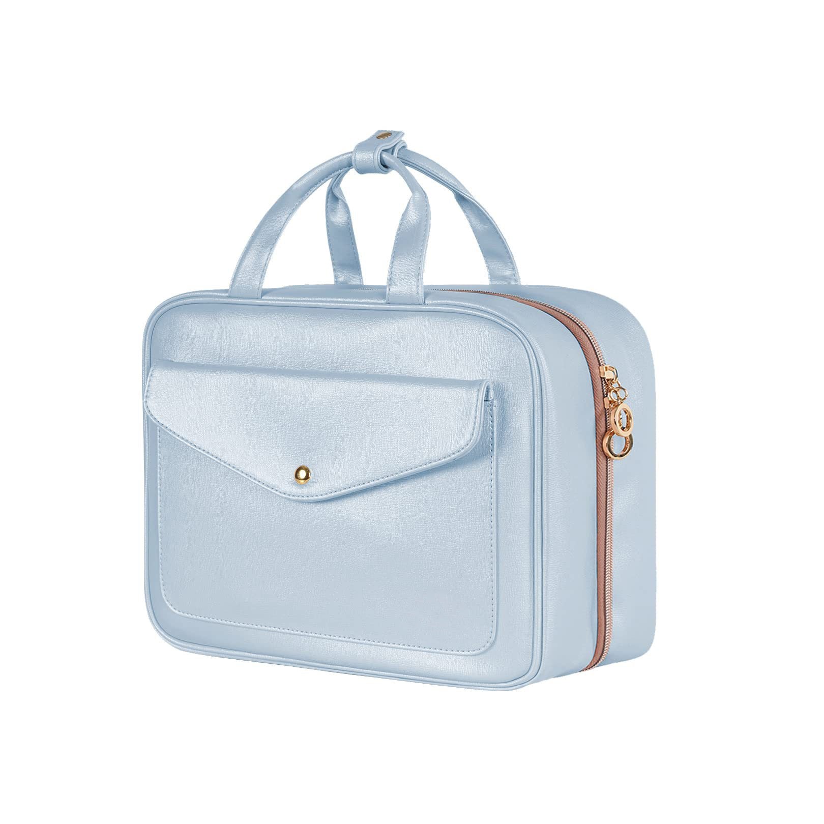 PU Leather Toiletries Travel Cosmetic Bag