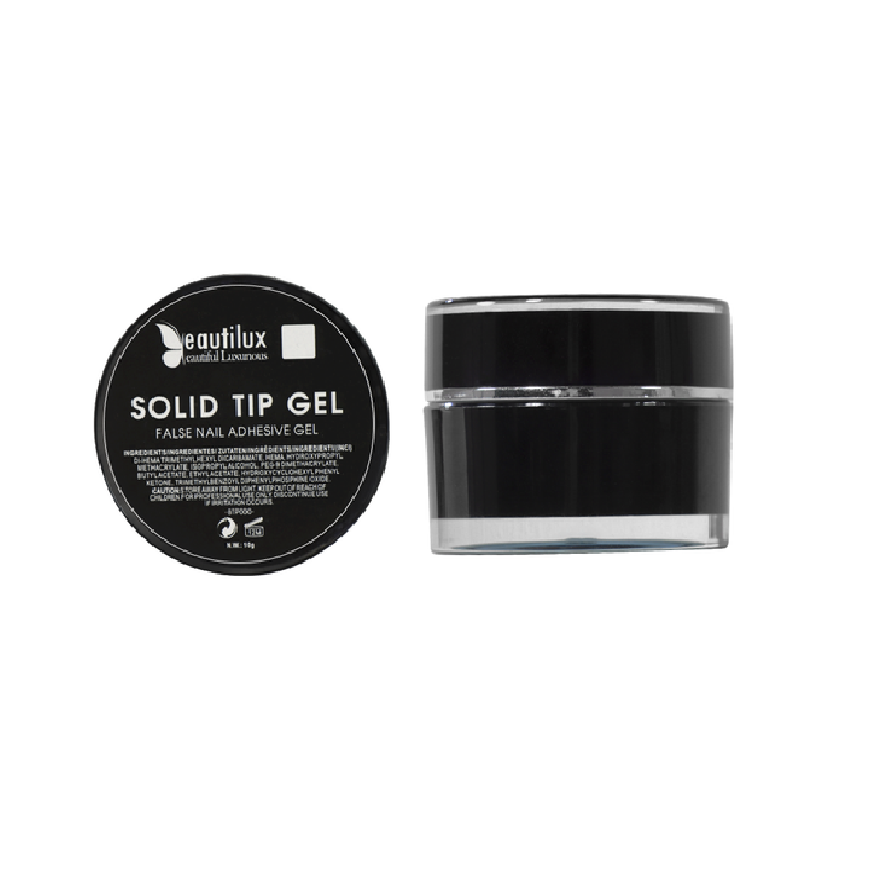 Solid tip gel false fake nail iciCosmetic